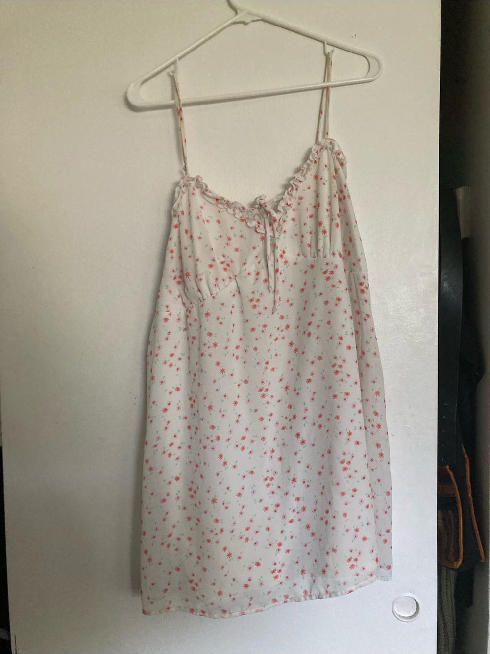 Wild Fable White Floral mini dress